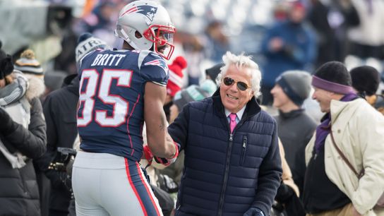 First and 10: Farewell, Kenny Britt -- plus, Happy Birthday, Joe Andruzzi taken at BSJ Headquarters (Patriots)