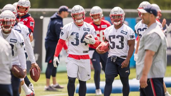 Patriots Camp Report 07.25.19: Running backs get a lot more involved in red zone taken at Gillette Stadium (Patriots)