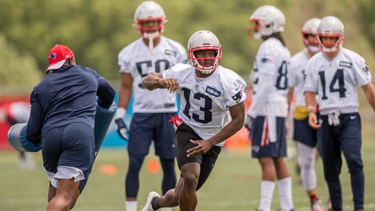 First and 10: Who’s the fastest guy on the Patriots? taken at BSJ Headquarters (Patriots)