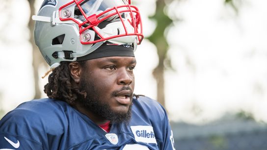 DT Malcom Brown on Patriots' run defense: 'Just have to continue to work' taken at Gillette Stadium (Patriots)