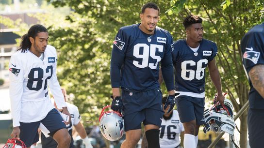 Patriots Camp Report 07.27.19: Derek Rivers opens eyes as he starts make-or-break camp taken at Gillette Stadium (Patriots)