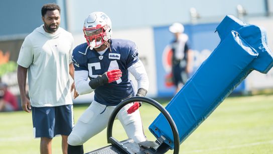 Bedard: If Dont'a Hightower plays as good as he looks this season ... look out taken at Gillette Stadium (Patriots)