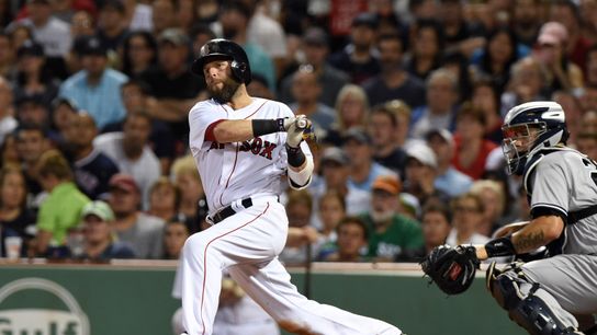 Pedroia out of lineup, return to DL probable taken at Yankee Stadium (Red Sox)