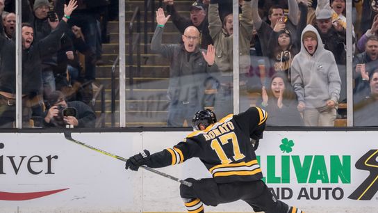 Ryan Donato earns promotion to B’s second line, but staying factor depends on much more than scoring taken at Warrior Ice Arena (Bruins)