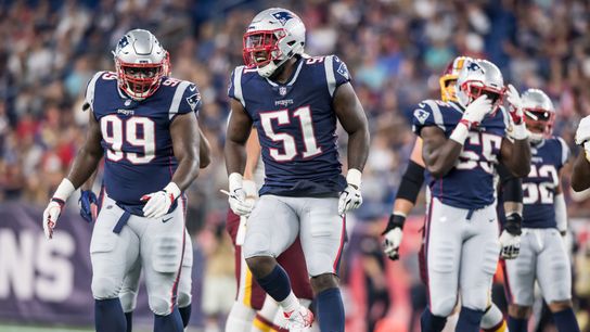 Patriots Camp Questions: No. 5 - Is LB Ja'Whaun Bentley ready for a major role? taken at BSJ Headquarters (2020 Training Camp)