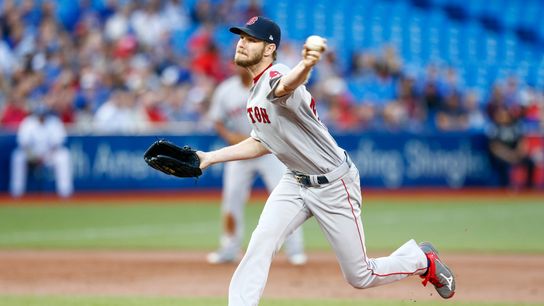 Sale makes up for last outing with seven shutout innings taken at Rogers Centre (Red Sox)