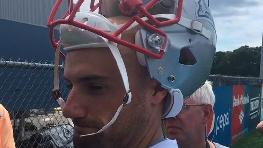 Video: Burkhead on first Patriots camp taken at Gillette Stadium (Patriots)