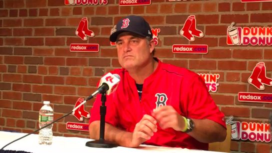 Video: Farrell on Kelly, Pedroia taken at Fenway Park (Red Sox)