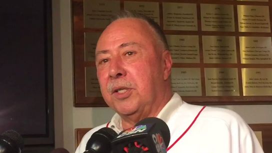 Video: Remy says, 'I'll be here on Opening Day' taken at Fenway Park (Red Sox)
