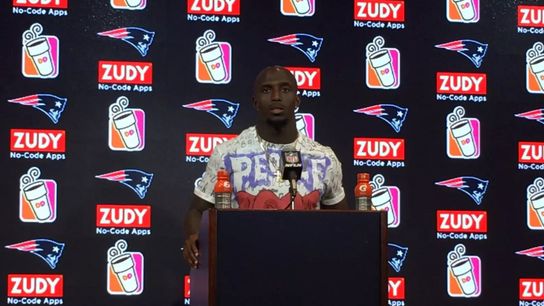Video: Devin McCourty on defensive improvement in win over Falcons taken at Gillette Stadium (Patriots)