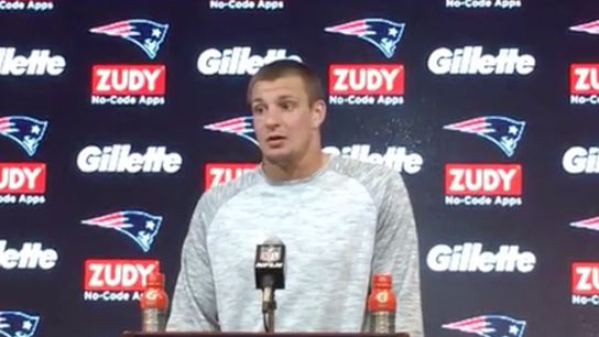 Video: Rob Gronkowski on offense vs. Chargers taken at Gillette Stadium (Patriots)