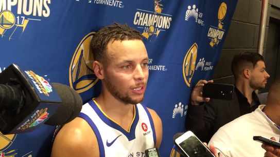 Video: Steph Curry on loss to the Celtics taken at TD Garden (Celtics)