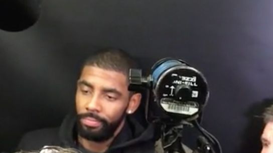 Videos: Jayson Tatum, Kyrie Irving, Al Horford on win over Warriors taken at TD Garden (Celtics)