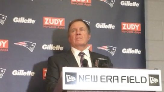 Video: Bill Belichick on win vs. Bills taken at New Era Field (Patriots)