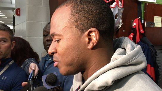 Video: Matthew Slater talks about the frustration of fighting through injury taken at Gillette Stadium (Patriots)