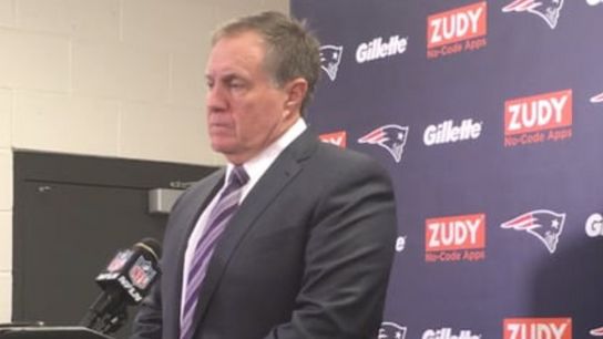 Video: Bill Belichick - 'That was quite a football game' taken at Heinz Field (Patriots)
