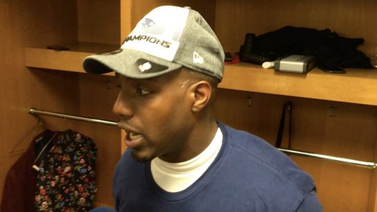 Video: Duron Hamon talks about Sunday's dramatic win over the Steelers taken at Heinz Field (Patriots)