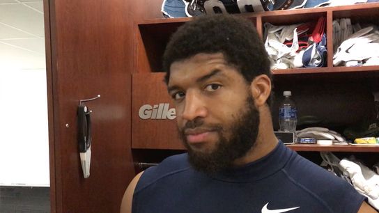 Video: Deatrich Wise on the New England pass rush and his sack dances taken at Gillette Stadium (Patriots)