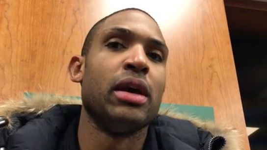Video: Al Horford on the game-winner vs. Rockets taken at TD Garden (Celtics)