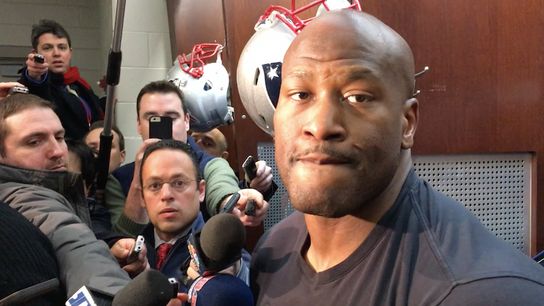 Video: James Harrison talks about two sacks in his Patriots' debut taken at BSJ Headquarters (Patriots)
