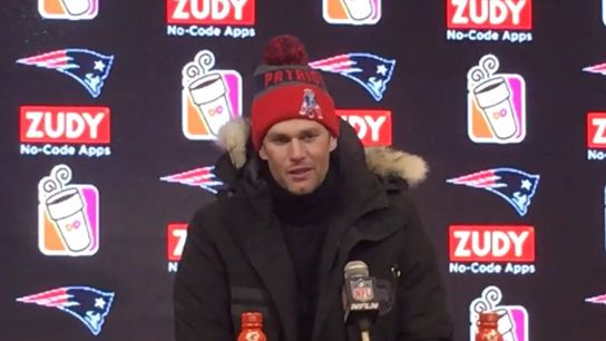 Video: Tom Brady on locking up the top seed, possible return of weapons taken at Gillette Stadium (Patriots)