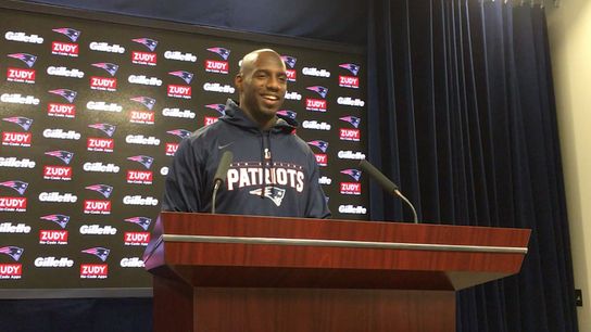 Video: Duron Harmon talks about the task of slowing Marcus Mariota and the Titans taken at Gillette Stadium (Patriots)