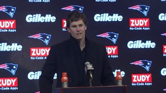 Video: Tom Brady on advancing to AFC Championship Game taken at Gillette Stadium (Patriots)