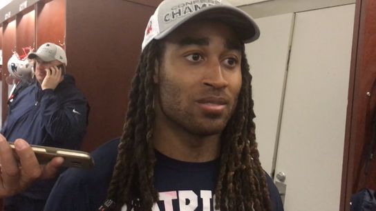 Video: Stephon Gilmore on fourth-down breakup taken at Gillette Stadium (2017 AFC Championship)