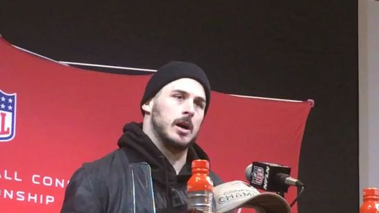 Video: Danny Amendola on Brady, another clutch playoff performance taken at BSJ Headquarters (2017 AFC Championship)