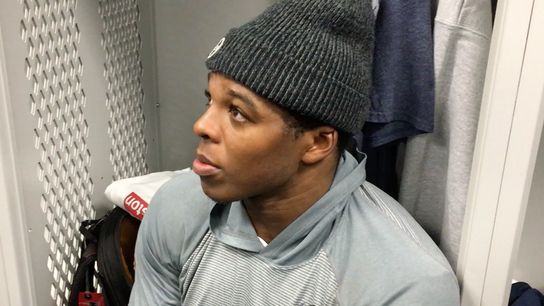Video: Jordan Richards on the Super Bowl defeat to the Eagles taken at U.S. Bank Stadium (Patriots)