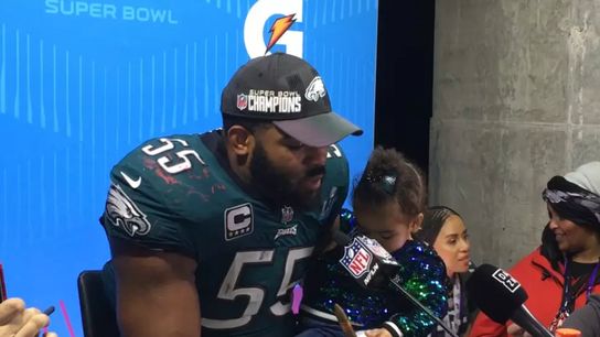 Video: Brandon Graham on the strip-sack of Tom Brady taken at U.S. Bank Stadium (Super Bowl LII)