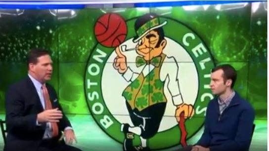 Video: B-Robb talking Celtics/Pacers on Boston 25 taken at BSJ Headquarters (Celtics)