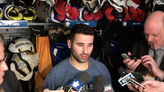 Video: Nazem Kadri on his ejection after Tommy Wingels hit taken at TD Garden (2018 Stanley Cup Playoffs)