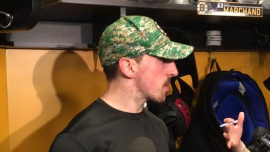 Video: Brad Marchand on the Game 1 win taken at TD Garden (2018 Stanley Cup Playoffs)