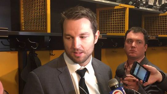Video: Rick Nash on the top line, 'I’ve never seen it in my career. It’s unbelievable' taken at TD Garden (2018 Stanley Cup Playoffs)