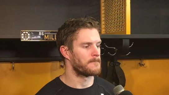 Video: Kevan Miller on maintaining momentum, Tuukka Rask taken at TD Garden (2018 Stanley Cup Playoffs)