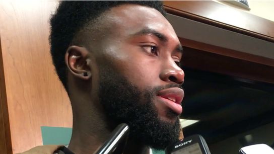 Video: Jaylen Brown on Game 1 win over Bucks taken at TD Garden (2018 NBA Playoffs)