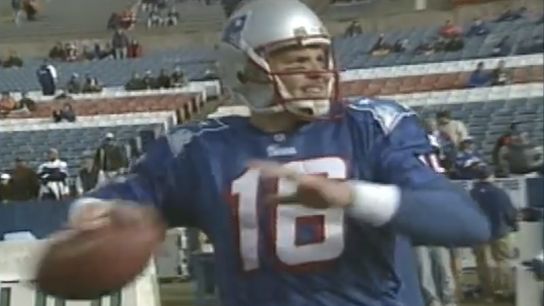 First and 10: Vintage Scott Zolak (and The Karate Kid soundtrack) kickstarts Throwback Thursday taken at BSJ Headquarters (Patriots)