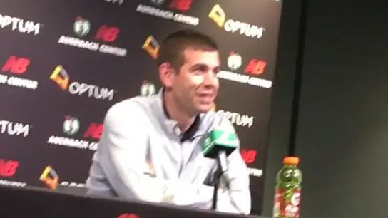 Video: Brad Stevens on first-round pick Robert Williams III taken at Auerbach Center (Celtics)