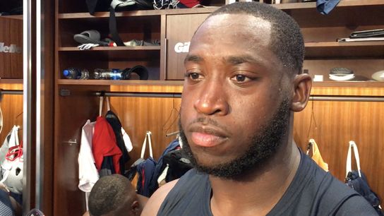 Video: Ralph Webb talks about his big night in preseason opener vs. Redskins taken at Gillette Stadium (Patriots)