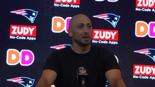 Video: Brian Hoyer - 'To get something going right before the half ... kind of jumpstarted us' taken at Gillette Stadium (Patriots)
