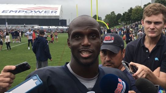 Video: Jason McCourty on increased reps and answering Devin's draft call from Kraft taken at Gillette Stadium (Patriots)