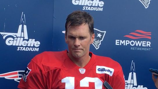 Video: Tom Brady - 'This team needs a great quarterback and hopefully I can go out and be that' taken at Gillette Stadium (Patriots)