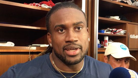 Video: Cordarrelle Patterson -- 'I'm a playmaker' taken at Gillette Stadium (Patriots)