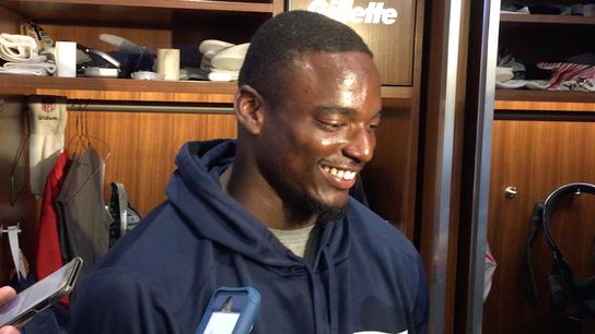 Video: Rookie Keion Crossen on making the 53-man roster taken at Gillette Stadium (Patriots)