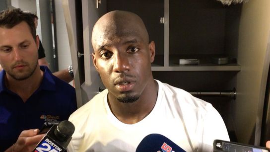 Video: Duron Harmon on the defeat -- 'If you don't get off the field, you're going to put yourself in a bad situation' taken at TIAA Bank Field (Patriots)