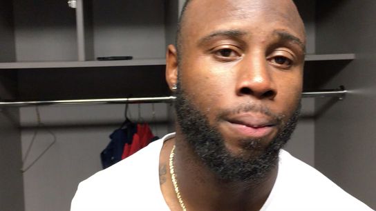 Video: RB James White on the loss to Jacksonville taken at TIAA Bank Field (Patriots)