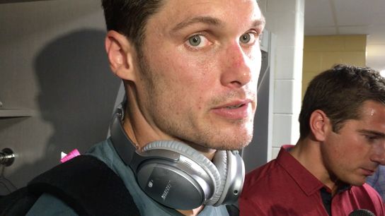 Video: WR Chris Hogan talks about facing Jalen Ramsey, loss to Jags taken at TIAA Bank Field (Patriots)