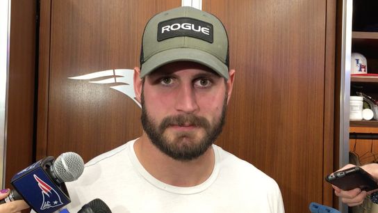 Video: New Patriots edge defender John Simon talks about joining New England taken at Gillette Stadium (Patriots)