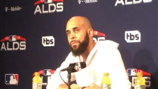 Video: David Price - 'To throw the baseball the way that I did, it was definitely tough' taken at Fenway Park (2018 AL Division Series)